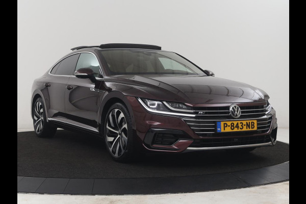 Volkswagen Arteon 2.0 TSI Business R | Panoramadak | Leder/alcantara | Stoelverwarming Adaptive cruise | Carplay | Climate control | Achterbank verwarming | Sfeerverlichting | 360 camera | Park assist