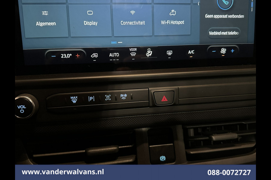 Ford Transit Custom 2.0 TDCI 136pk L1H1 Euro6 Airco | Camera | LED | Apple Carplay | Cruisecontrol Android Auto, Verwarmde voorruit, Parkeersensoren, Bijrijdersbank