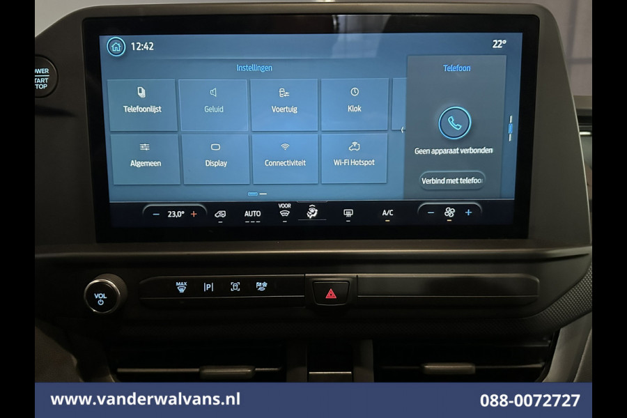 Ford Transit Custom 2.0 TDCI 136pk L1H1 Euro6 Airco | Camera | LED | Apple Carplay | Cruisecontrol Android Auto, Verwarmde voorruit, Parkeersensoren, Bijrijdersbank