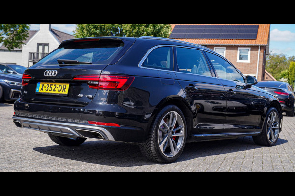 Audi A4 Avant 45 TFSI Sport S line black edition | Panorama | Dealer onderhouden | HuD | Camera | Stoelverwarming | LED