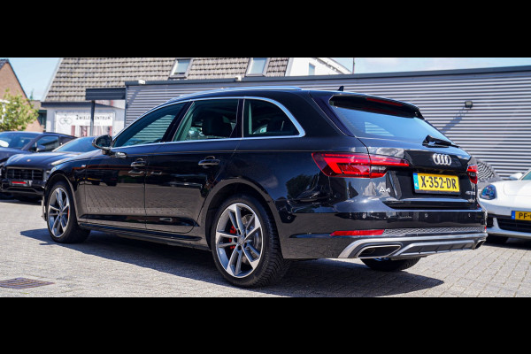 Audi A4 Avant 45 TFSI Sport S line black edition | Panorama | Dealer onderhouden | HuD | Camera | Stoelverwarming | LED