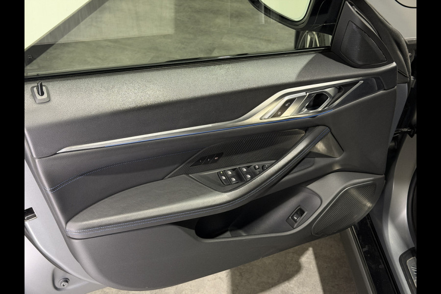 BMW i4 M50 84 kWh M Sport Pro | SOH 97,6% | el. Schuif/kanteldak | el. stoelen met memory | HUD | Unieke kleur