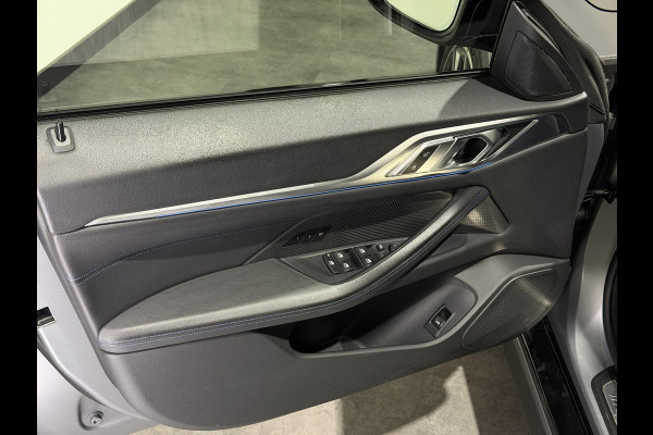 BMW i4 M50 84 kWh M Sport Pro | SOH 97,6% | el. Schuif/kanteldak | el. stoelen met memory | HUD | Unieke kleur