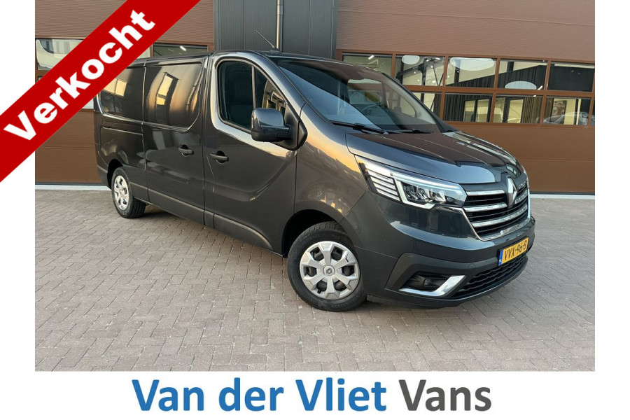 Renault Trafic 2.0 dCi 130pk E6 L2 Work Edition 3p Lease €338 p/m, Airco, Carplay, PDC, Led, Cruise controle, Onderhoudshistorie aanwezig