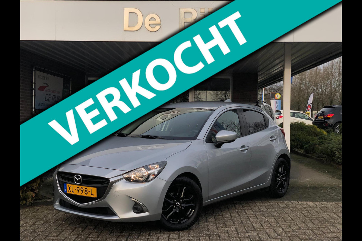 Mazda 2 1.5 Skyactiv-G Sport Selected | Navi, Camera, Cruise, Airco, DAB+ | Dealeronderhouden |