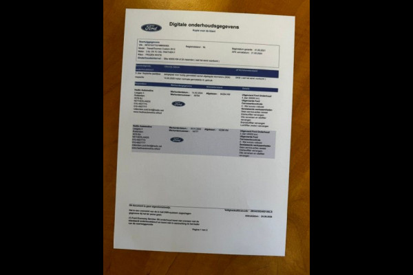 Ford Transit Custom 2.0 TDCI 130pk L2 H1 Trend Euro 6 Airco,Cruisecontrol,3 Zits