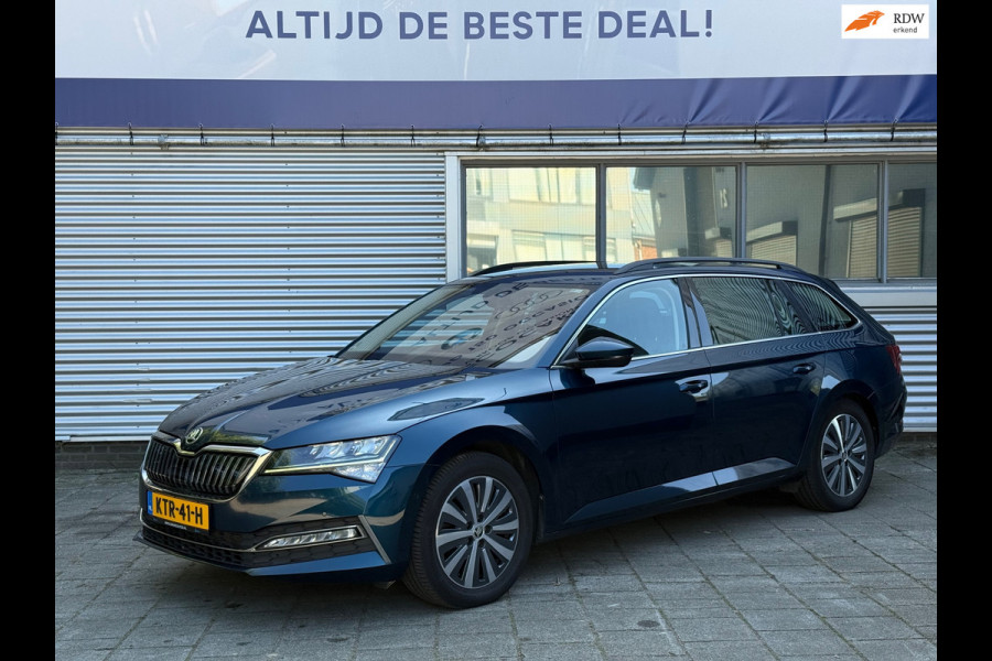 Škoda Superb Combi 1.4 TSI iV Business Edition Plus Plug In Hybride l 91,47% SOH l Winterset l Automaat l Camera l Virtual l Xenon