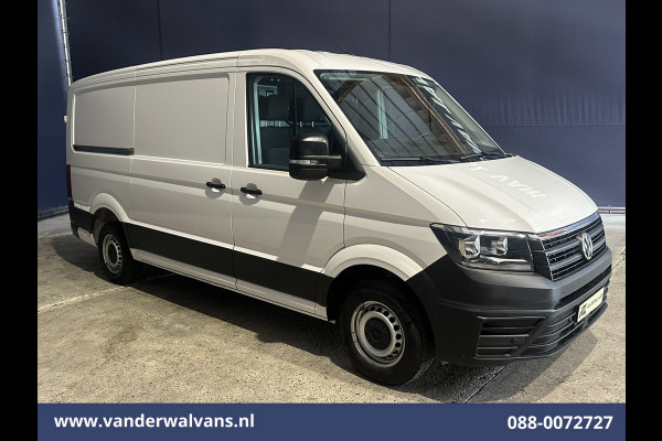 Volkswagen Crafter 2.0 TDI 141pk L3H2 L2H1 Euro6 Airco | Camera | Apple Carplay | Android Auto Parkeersensoren, Bijrijdersbank, 3000kg trekvermogen