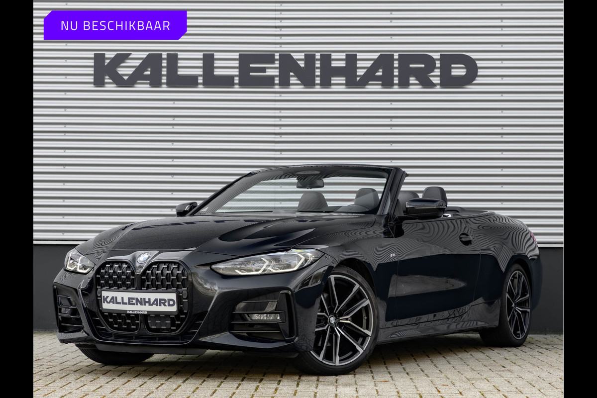 BMW 4 Serie Cabrio 420i M-Sport - Driving Ass Prof - Harman Kardon - Head-Up - Lasers - Nekverwarming