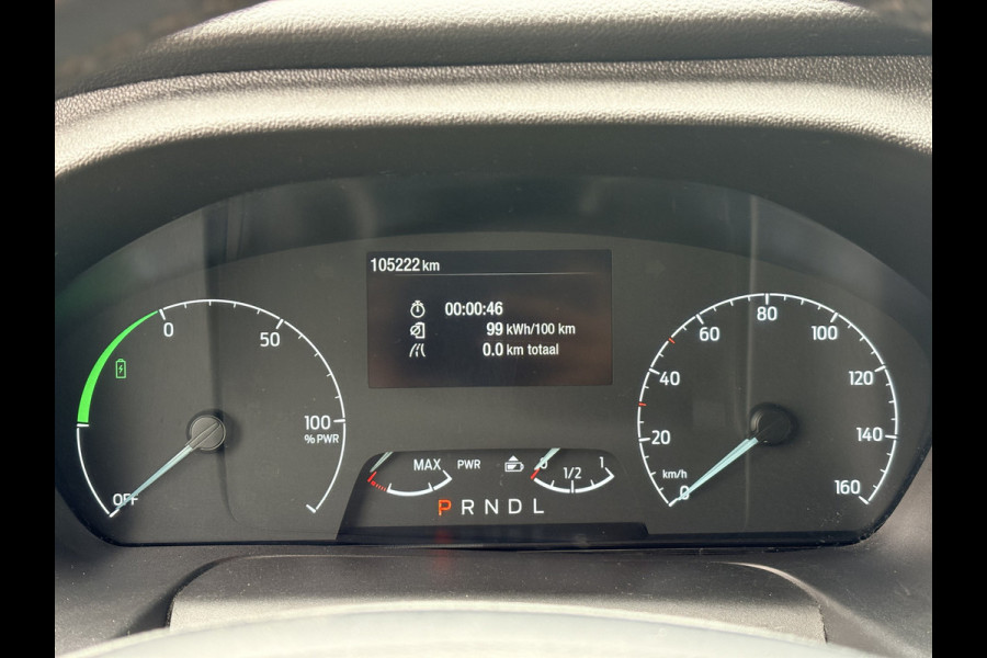 Ford E-Transit 68kWh 184PK L3H3 317km WLTP Snelladen Camera Cruise control Climate control Carplay Navigatie Laadkabel Parkeersensoren