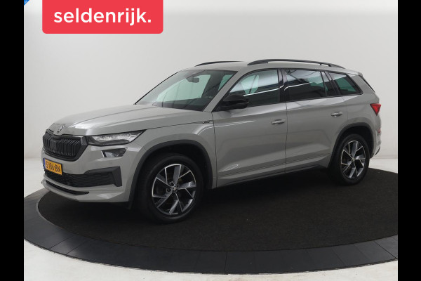 Škoda Kodiaq 1.5 TSI Sportline Business | Leder | Memory | Adaptive cruise | Stoelverwarming | Camera | Park assist | Sfeerverlichting | Bluetooth | Navigatie | Elektrische achterklep | Trekhaak