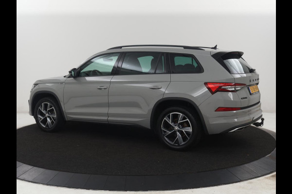 Škoda Kodiaq 1.5 TSI Sportline Business | Leder | Memory | Adaptive cruise | Stoelverwarming | Camera | Park assist | Sfeerverlichting | Bluetooth | Navigatie | Elektrische achterklep | Trekhaak