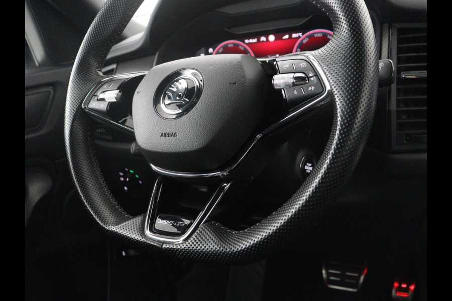 Škoda Kodiaq 1.5 TSI Sportline Business | Leder | Memory | Adaptive cruise | Stoelverwarming | Camera | Park assist | Sfeerverlichting | Bluetooth | Navigatie | Elektrische achterklep | Trekhaak