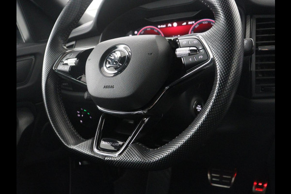 Škoda Kodiaq 1.5 TSI Sportline Business | Leder | Memory | Adaptive cruise | Stoelverwarming | Camera | Park assist | Sfeerverlichting | Bluetooth | Navigatie | Elektrische achterklep | Trekhaak