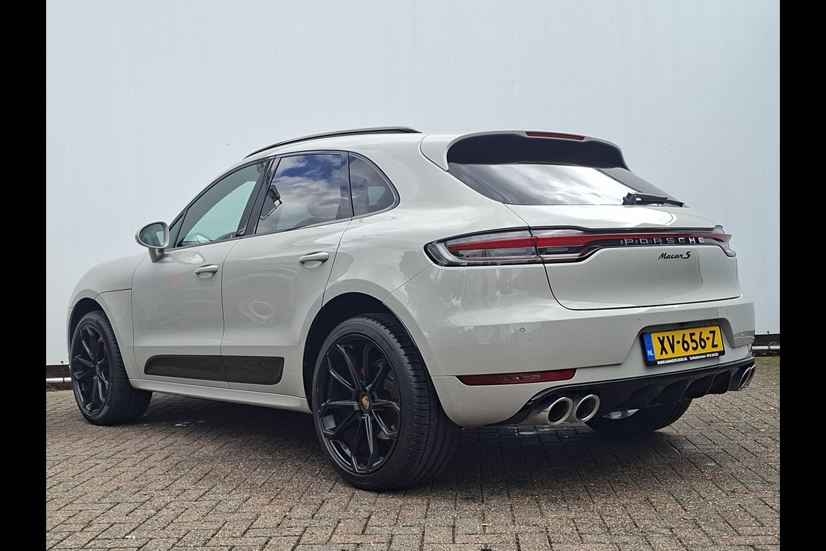 Porsche Macan 3.0 S 354PK Adap.Cruise Pano Luchtv Carplay Krijtgrijs Memory BOSE