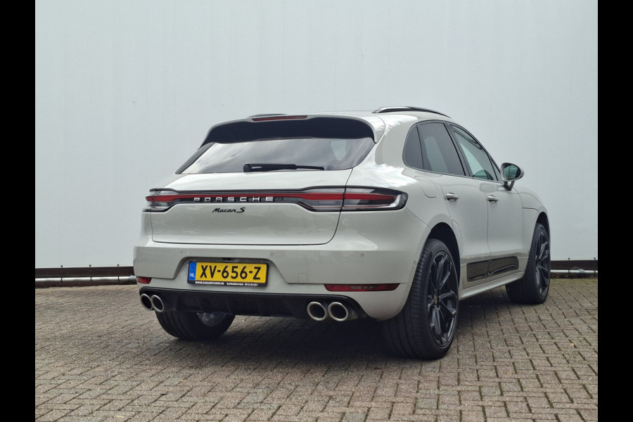 Porsche Macan 3.0 S 354PK Adap.Cruise Pano Luchtv Carplay Krijtgrijs Memory BOSE