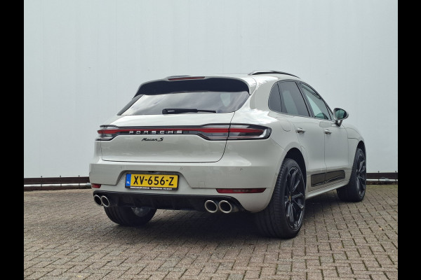 Porsche Macan 3.0 S 354PK Adap.Cruise Pano Luchtv Carplay Krijtgrijs Memory BOSE