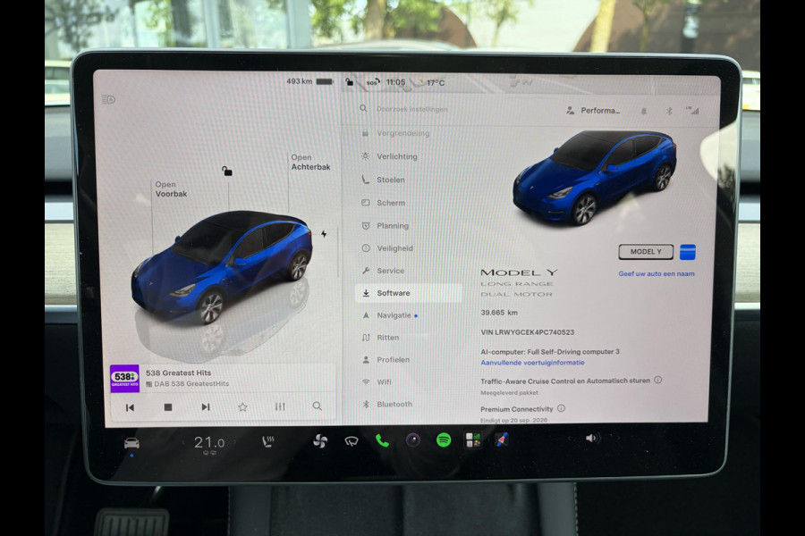 Tesla Model Y Long Range AWD 75 kWh prijs + btw of marge en kan drna online !!!! dit weg hale uit de titel | SOH 97% | RIJKLAAR GELEVERD | | TESLA FABRIEKSGARANTIE TOT 3-2027 OF 80.000 | TESLA GARANTIE ACCU + AANDRIJFLIJN T/M 03-2031/ 192.000KM|