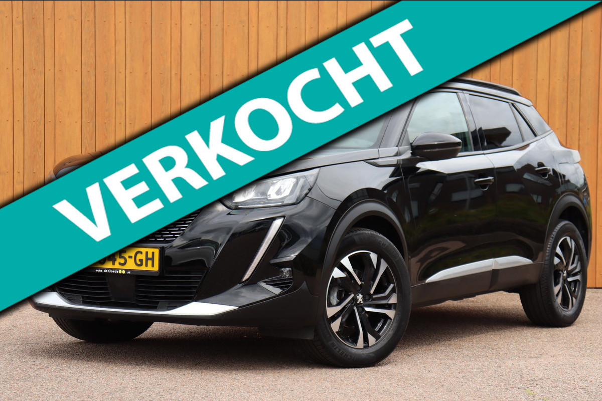Peugeot 2008 1.2 PureTech Blue Lease Allure org.NL 3D-dashboard camera trekhaak h.leer+verw.