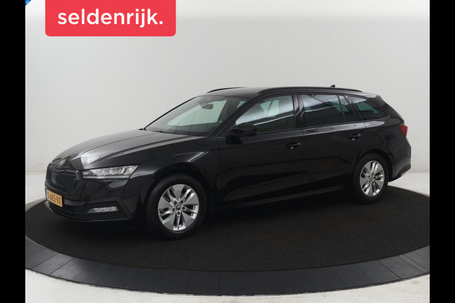 Škoda Octavia Combi1.5 e-TSI Sport Business | Stoelverwarming | Cruise control | Sfeerverlichting | Carplay | Navigatie | DAB | Park assist | Climate control | Trekhaak
