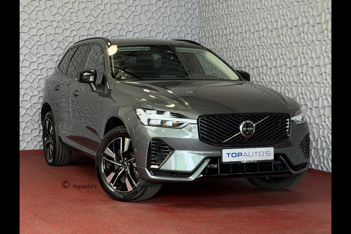 Volvo XC60 2.0 T8 455PK AWD PLUS DARK NIEUWE AUTO HARMAN KARDON 360.CAM STOEL/STUUR VERW LEER