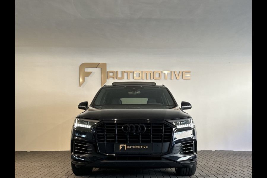 Audi Q7 55 TFSI e quattro Competition Pano|Trekhaak|Keyless|Matrix|Camera|Carplay