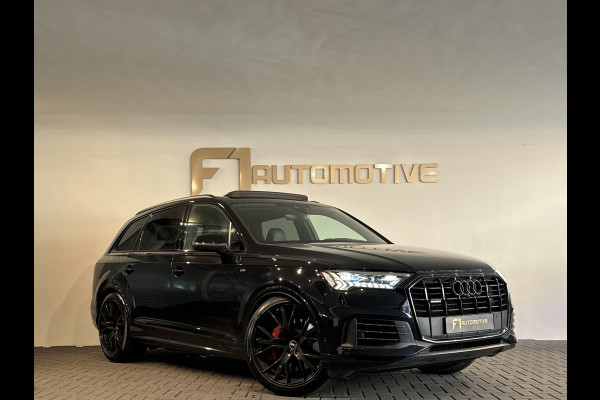 Audi Q7 55 TFSI e quattro Competition Pano|Trekhaak|Keyless|Matrix|Camera|Carplay