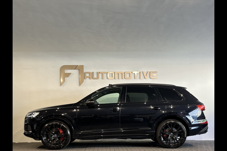 Audi Q7 55 TFSI e quattro Competition Pano|Trekhaak|Keyless|Matrix|Camera|Carplay