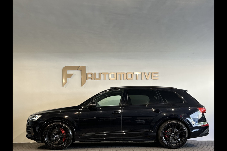 Audi Q7 55 TFSI e quattro Competition Pano|Trekhaak|Keyless|Matrix|Camera|Carplay