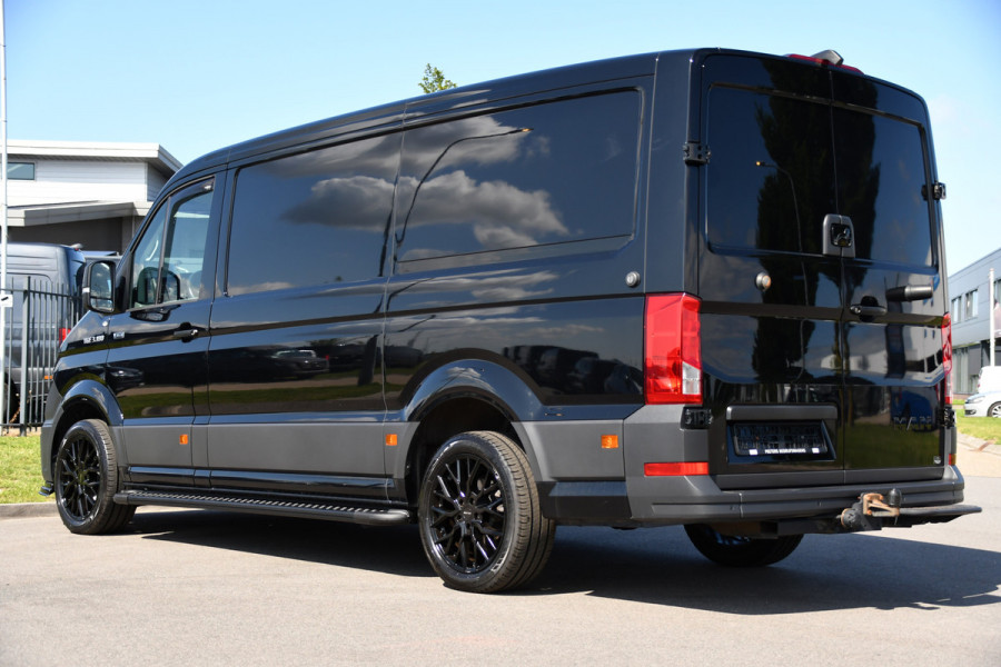 MAN TGE 3.180 35 2.0 L3H2 4x4 Black Edition Camera, Cruise, Carplay, LED, 177pk, Stoelverwarming, Multimedia, Automaat, Sensoren, Trekhaak, Uniek!