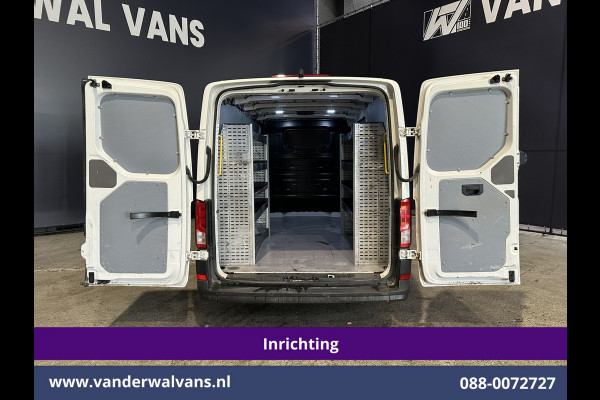 Volkswagen Crafter 2.0 TDI 141pk L3H2 L2H1 inrichting Euro6 Airco | Camera | Parkeersensoren Bijrijdersbank