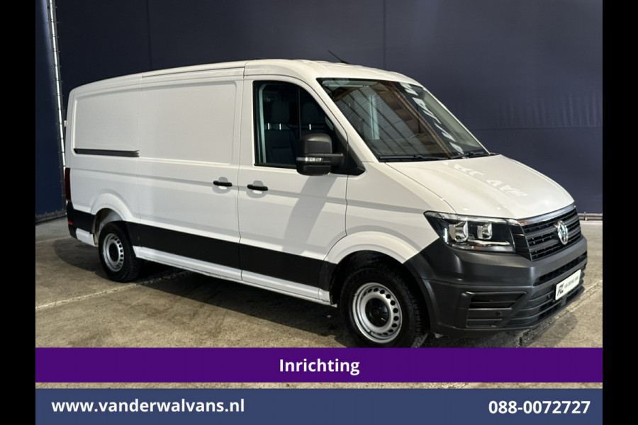 Volkswagen Crafter 2.0 TDI 141pk L3H2 L2H1 inrichting Euro6 Airco | Camera | Parkeersensoren Bijrijdersbank