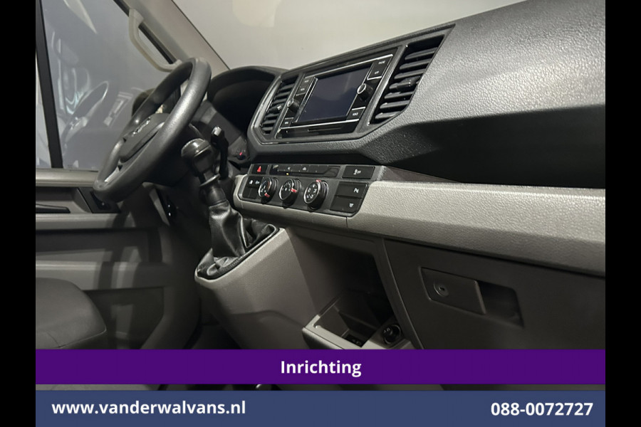 Volkswagen Crafter 2.0 TDI 141pk L3H2 L2H1 inrichting Euro6 Airco | Camera | Parkeersensoren Bijrijdersbank