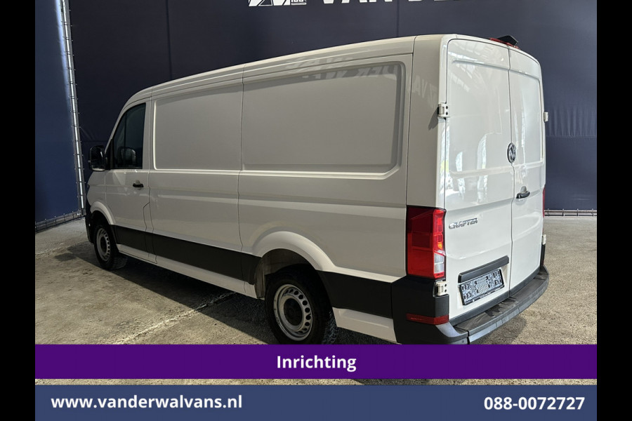 Volkswagen Crafter 2.0 TDI 141pk L3H2 L2H1 inrichting Euro6 Airco | Camera | Parkeersensoren Bijrijdersbank