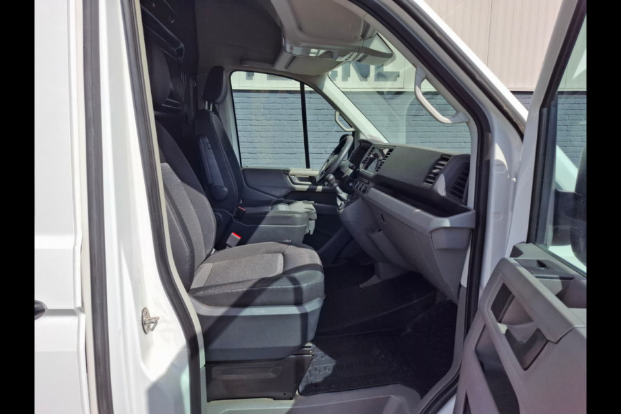 MAN TGE 35 2.0D L4H3 Extra Lang+Hoog Camera Comfort Stoel Airco Apple Carplay Android Auto Cruise Control Sidebars Navi* Pdc Betonplex Vloer Wandbetimmering Schuifdeur Origineel Nederlandse Auto