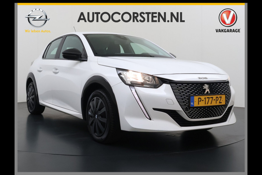 Peugeot e-208 EV 5Drs 50kWh All-Season Banden Navi Apple Carplay Android Auto Ecc Cruise Control Active SOH 87% Bluetooth Regen-Lichtsensor DAB Led Isofix 1e Eigenaar Origineel Nederlandse Auto