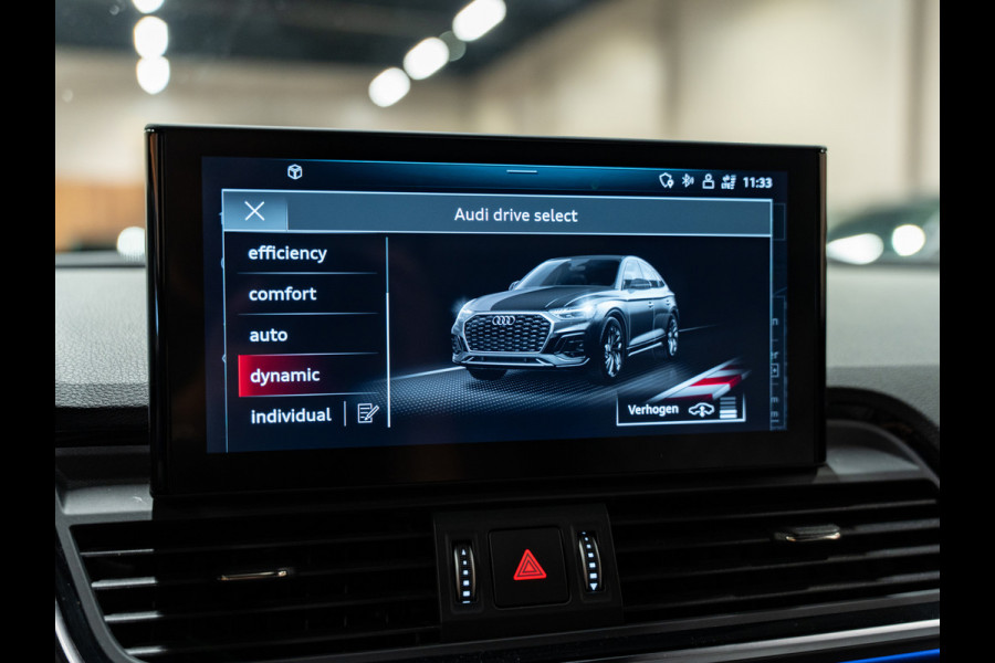 Audi Q5 Sportback 50 TFSI e S-Line Competition, Matrix Led, B&O, Luchtvering, Black Optik, Hud, ACC, 360 Cam, Volledig Onderhouden