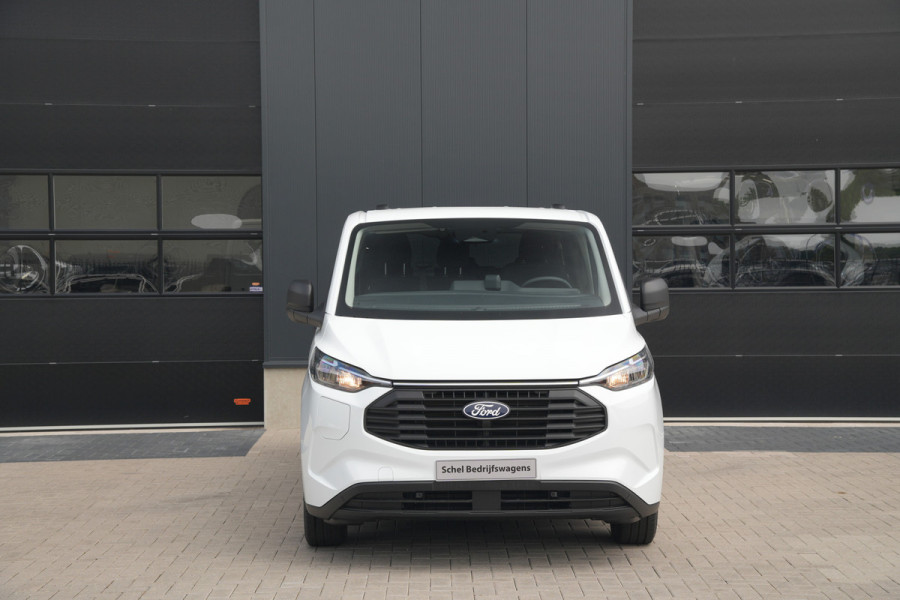 Ford Transit Custom 340 2.5 PHEV L2H1 Kombi Trend 9 zits - Carplay - Camera - Navigatie - Airco achterin - Verwarmd stuurwiel - Rijklaar