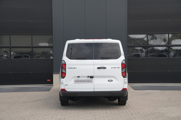 Ford Transit Custom 340 2.5 PHEV L2H1 Kombi Trend 9 zits - Carplay - Camera - Navigatie - Airco achterin - Verwarmd stuurwiel - Rijklaar