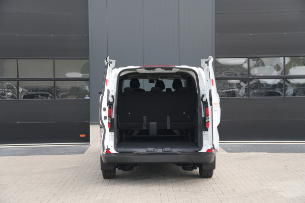 Ford Transit Custom 340 2.5 PHEV L2H1 Kombi Trend 9 zits - Carplay - Camera - Navigatie - Airco achterin - Verwarmd stuurwiel - Rijklaar