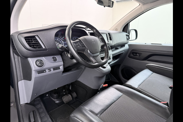 Peugeot Expert 2.0HDI Automaat 2XSchuifdeur 3-Pers. Adap.Cruise Head-Up 3D-Navi 360°Camera Apple Carplay Android Auto Airco Lmv Pdc Keyless DAB Sidebars Led Betonplex Vloer Wandbetimmering Euro 6 1e Eigenaar Origineel Nederlandse Bus