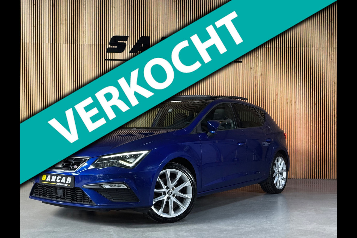 Seat Leon 1.8 TSI FR 180pk|PANO|DSG|SEAT SOUND|CARPLAY|STOELVERW|