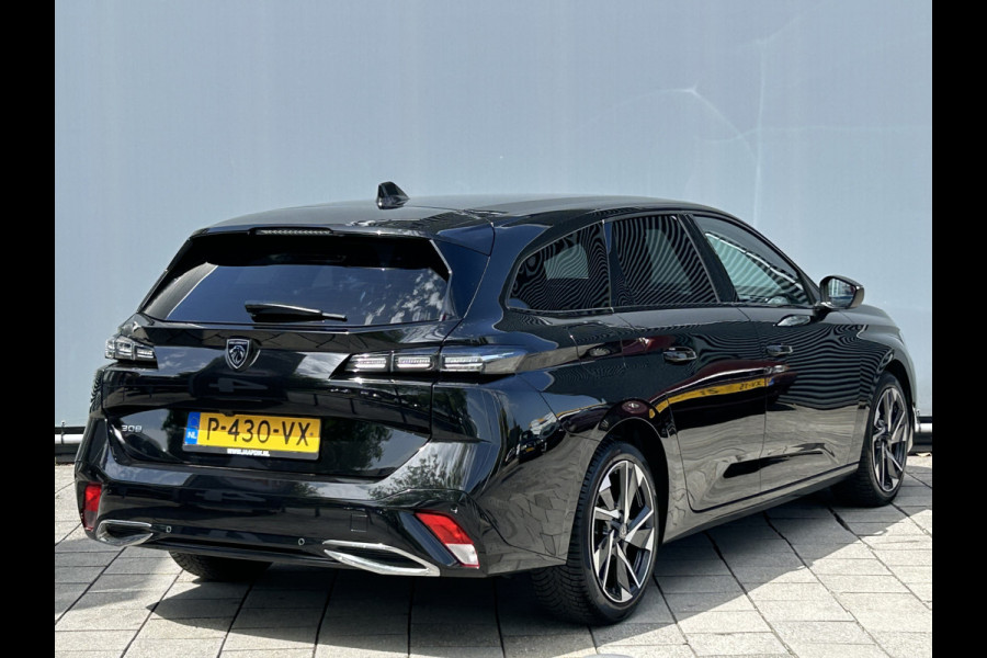 Peugeot 308 SW BWJ 2022 | 1.2PT 131PK Allure Pack Business | CLIMA | CARPLAY | NAVI | PRIVACY GLASS | NAVI | AD CRUISE | PDC | LEDER/STOF SPORTSTOELEN |