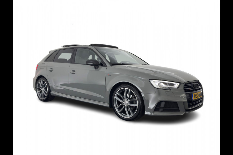 Audi A3 Sportback 35 TFSI S edition Aut. *PANO | LEATHER-FABRIC | DIGI-COCKPIT | NAVI-FULLMAP | HEATED-SPORTSEATS | PRIVACY-GLASS | ECC | PDC | CRUISE | 18''ALU*