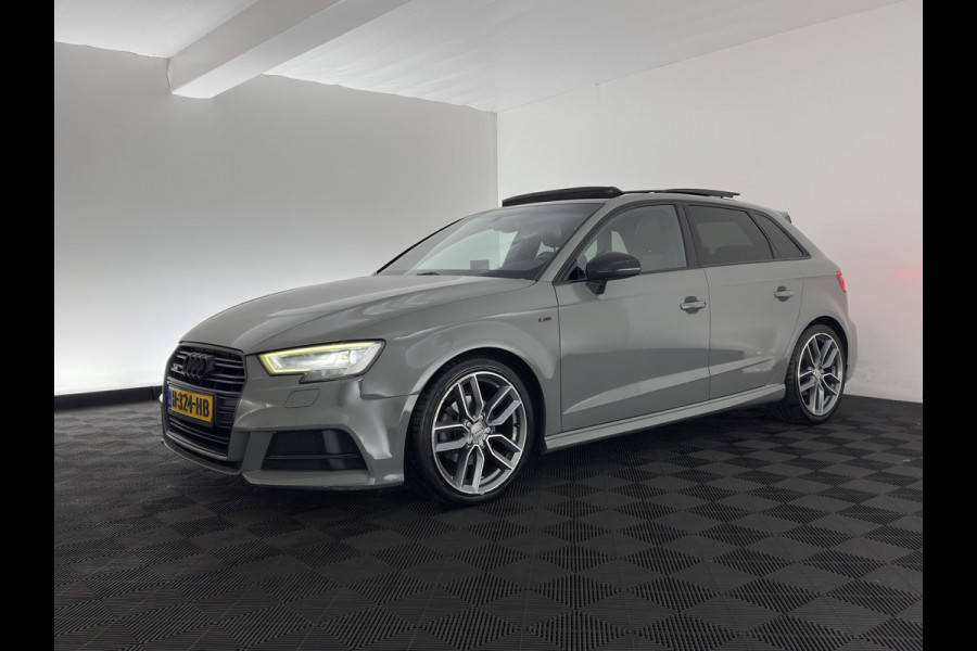Audi A3 Sportback 35 TFSI S edition Aut. *PANO | LEATHER-FABRIC | DIGI-COCKPIT | NAVI-FULLMAP | HEATED-SPORTSEATS | PRIVACY-GLASS | ECC | PDC | CRUISE | 18''ALU*