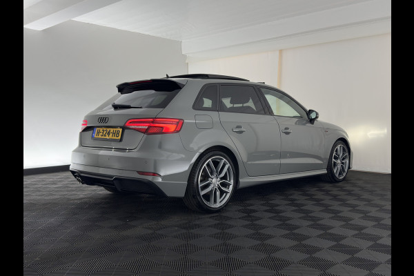 Audi A3 Sportback 35 TFSI S edition Aut. *PANO | LEATHER-FABRIC | DIGI-COCKPIT | NAVI-FULLMAP | HEATED-SPORTSEATS | PRIVACY-GLASS | ECC | PDC | CRUISE | 18''ALU*