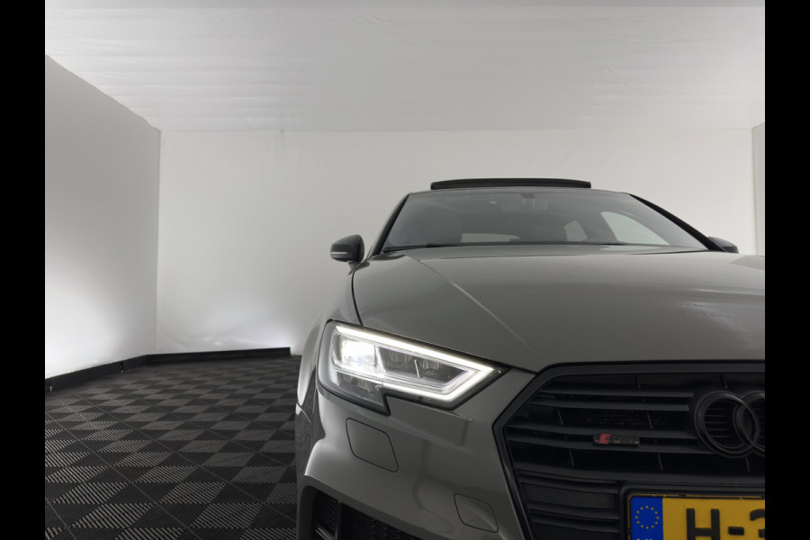 Audi A3 Sportback 35 TFSI S edition Aut. *PANO | LEATHER-FABRIC | DIGI-COCKPIT | NAVI-FULLMAP | HEATED-SPORTSEATS | PRIVACY-GLASS | ECC | PDC | CRUISE | 18''ALU*