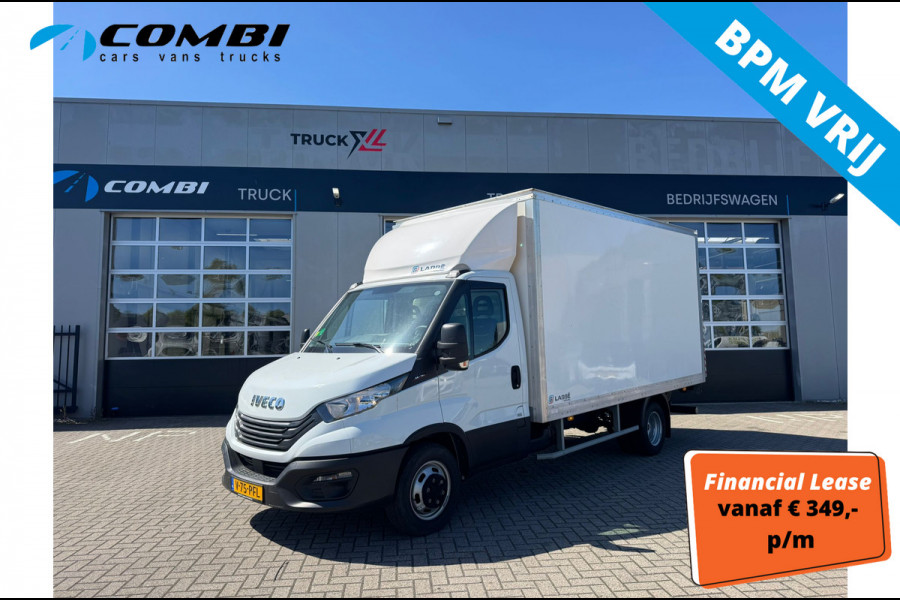 Iveco Daily 3.0 35C 16 BAKWAGEN MET LAADKLEP > BPM VRIJ! Meubelbak met laadklep / Bakwagen + klep