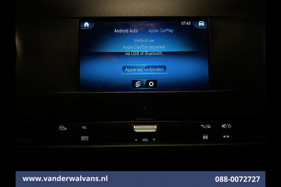 Mercedes-Benz Sprinter 315 CDI 150pk 3500kg Trekhaak L2H2 Euro6 Airco | Camera | Apple Carplay | Cruisecontrol Android Auto, Parkeersensoren, Bijrijdersbank