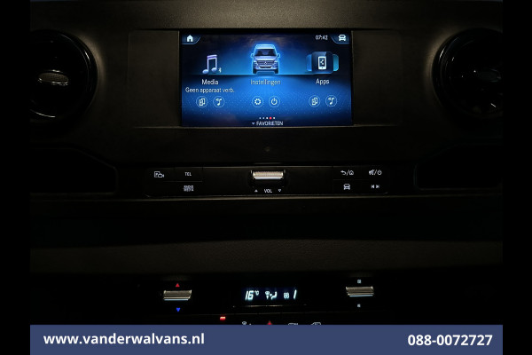 Mercedes-Benz Sprinter 315 CDI 150pk 3500kg Trekhaak L2H2 Euro6 Airco | Camera | Apple Carplay | Cruisecontrol Android Auto, Parkeersensoren, Bijrijdersbank